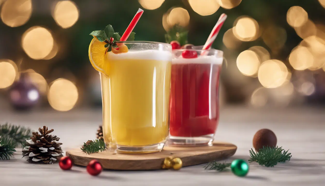 découvrez une sélection de boissons festives et originales adaptées aux tout-petits pour une fête inoubliable.
