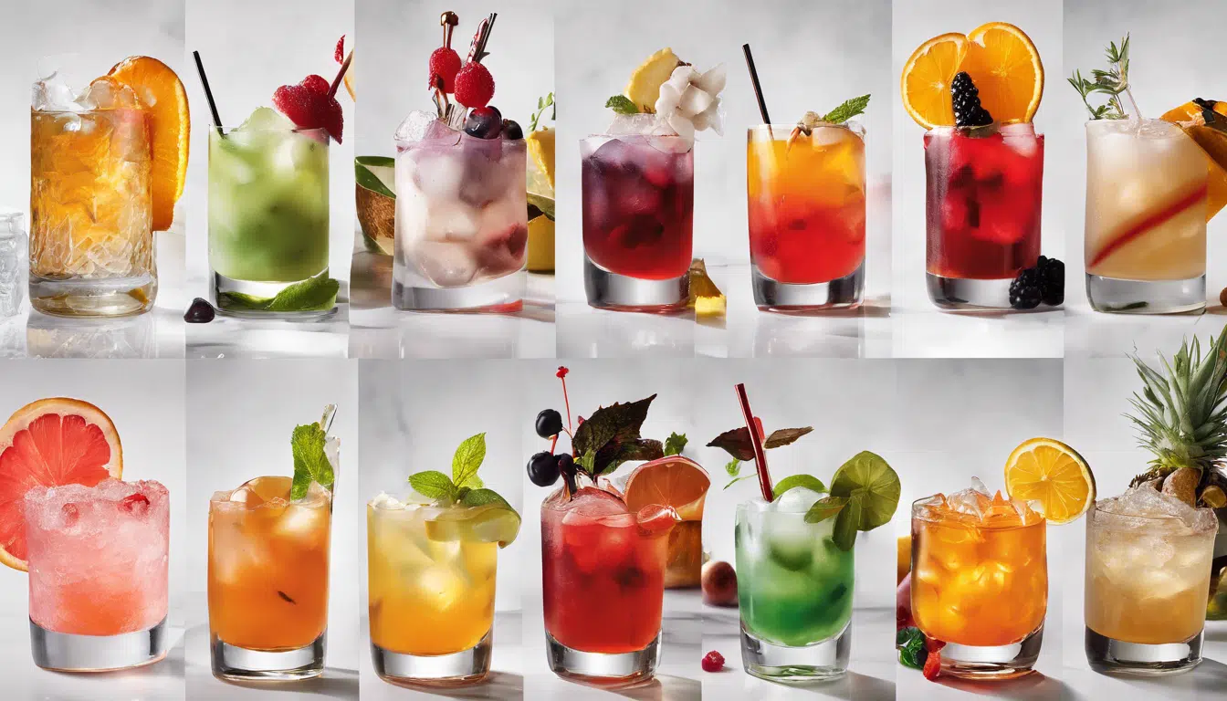 découvrez une sélection de cocktails savoureux à base de produits de saison pour égayer vos soirées et vos événements festifs.
