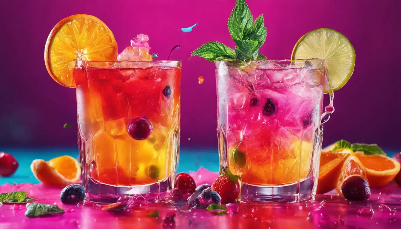 découvrez une sélection de cocktails colorés pour illuminer vos soirées et apporter une touche de gaieté à votre verre.