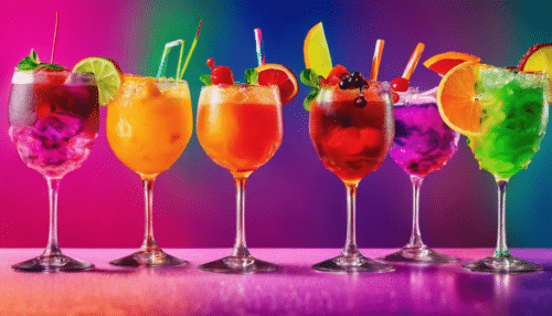découvrez une sélection de cocktails colorés pour illuminer vos soirées. des recettes rafraîchissantes et originales qui apporteront une touche de gaieté à vos verres.